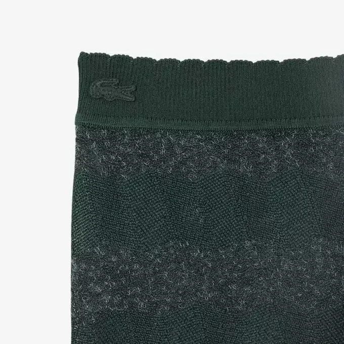 Runway Pointelle-stickade shorts