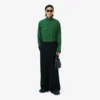 Runway Regular Fit-skjorta i tryckt satin Runway Regular Fit-skjorta i tryckt satin