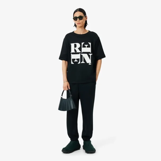 Runway Satin Graphic T-shirt