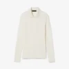 Runway Slim Fit långärmad pikétröja i siden Runway Slim Fit långärmad pikétröja i siden