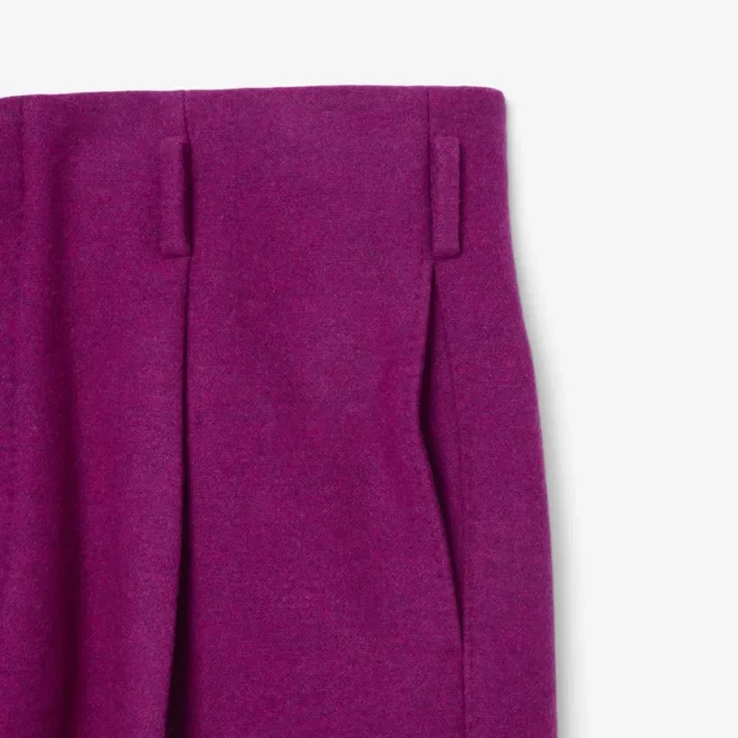Runway Slub Wool Wide Fit Tailored Pants Runway Slub Wool Wide Fit Tailored Pants