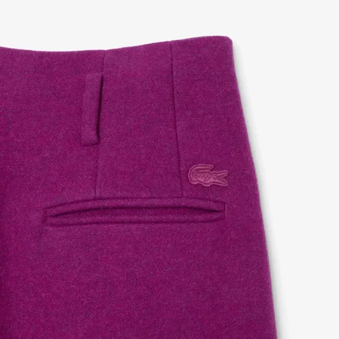 Runway Slub Wool Wide Fit Tailored Pants Runway Slub Wool Wide Fit Tailored Pants