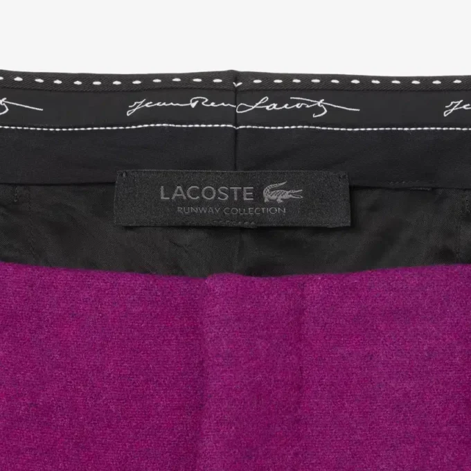 Runway Slub Wool Wide Fit Tailored Pants Runway Slub Wool Wide Fit Tailored Pants