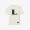 Runway-T-shirt i siden med tryck Runway-T-shirt i siden med tryck