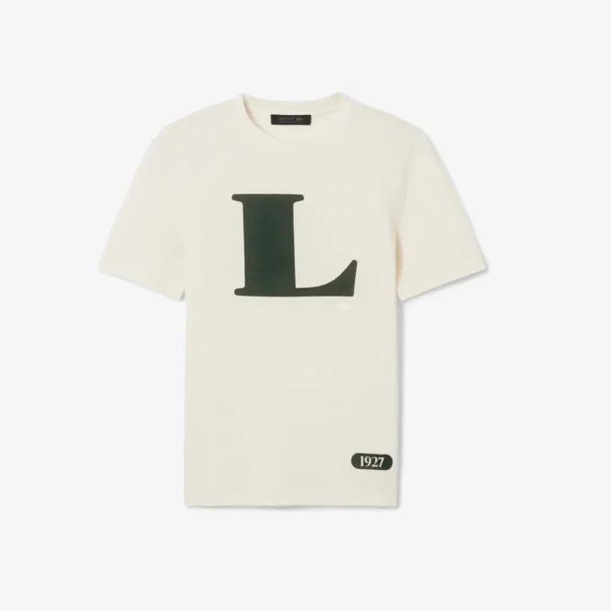 Runway-T-shirt i siden med tryck Runway-T-shirt i siden med tryck