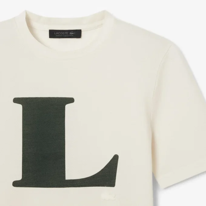 Runway-T-shirt i siden med tryck Runway-T-shirt i siden med tryck