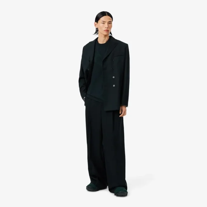 Runway-T-shirt med broderad krokodil Runway-T-shirt med broderad krokodil