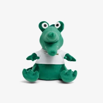 Ryggsäck med plyschkrokodil