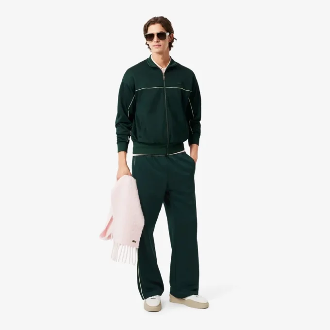 Satin-joggingbyxor med lös passform för herr Satin-joggingbyxor med lös passform för herr