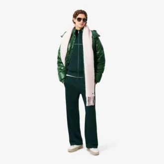 Satin-joggingbyxor med lös passform för herr
