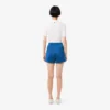 Satinjersey-shorts med pointelle-ränder för dam Satinjersey-shorts med pointelle-ränder för dam
