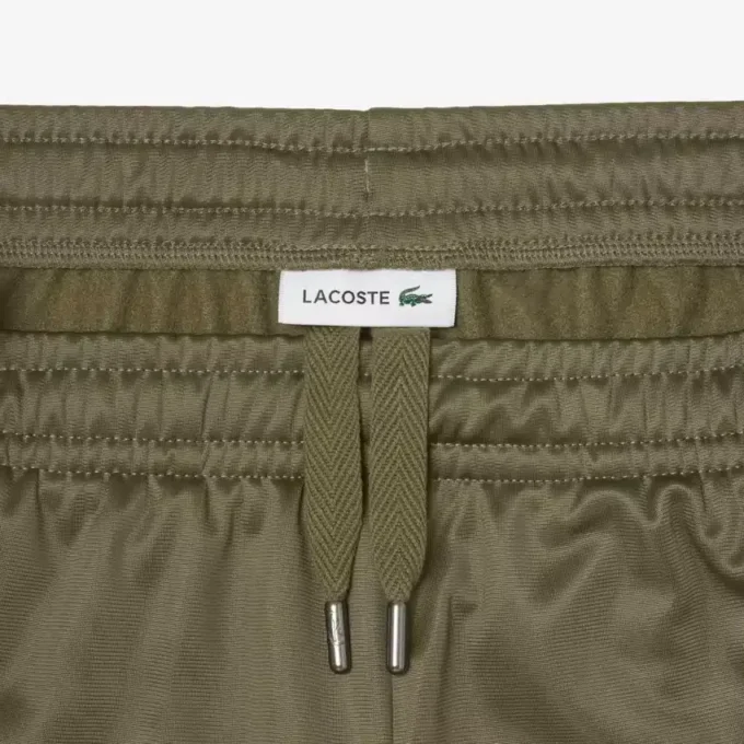 Satinjersey-shorts med pointelle-ränder för dam Satinjersey-shorts med pointelle-ränder för dam