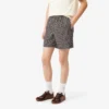 Shorts i bomullsblandning med tryck och avslappnad passform Shorts i bomullsblandning med tryck och avslappnad passform