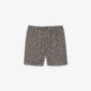 Shorts i bomullsblandning med tryck och avslappnad passform Shorts i bomullsblandning med tryck och avslappnad passform