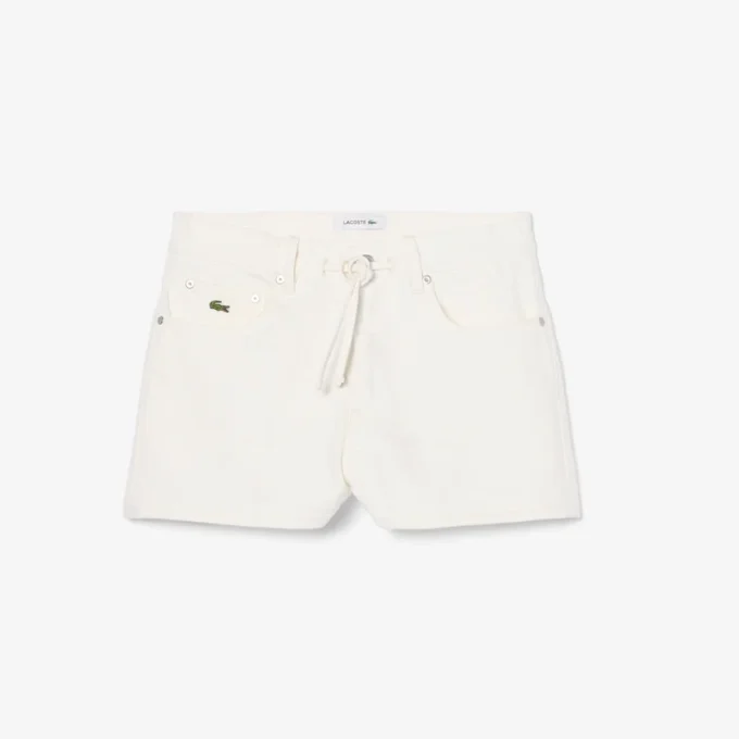 Shorts i bomullsdenim Shorts i bomullsdenim