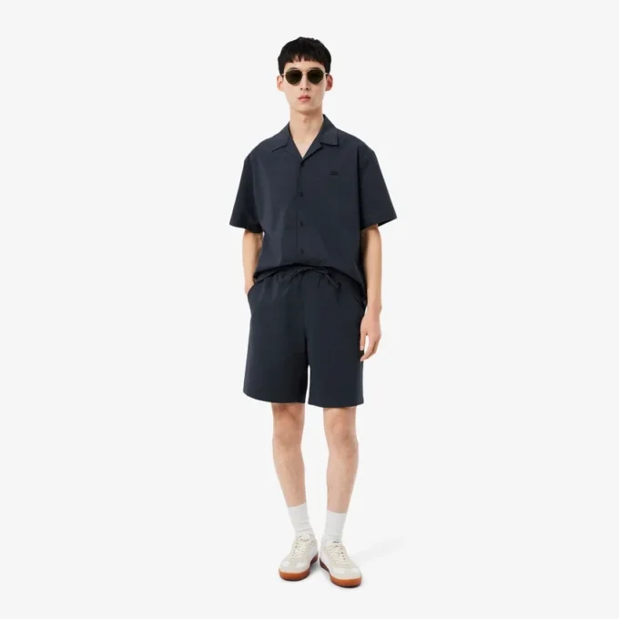 Shorts i bomullsseersucker Shorts i bomullsseersucker