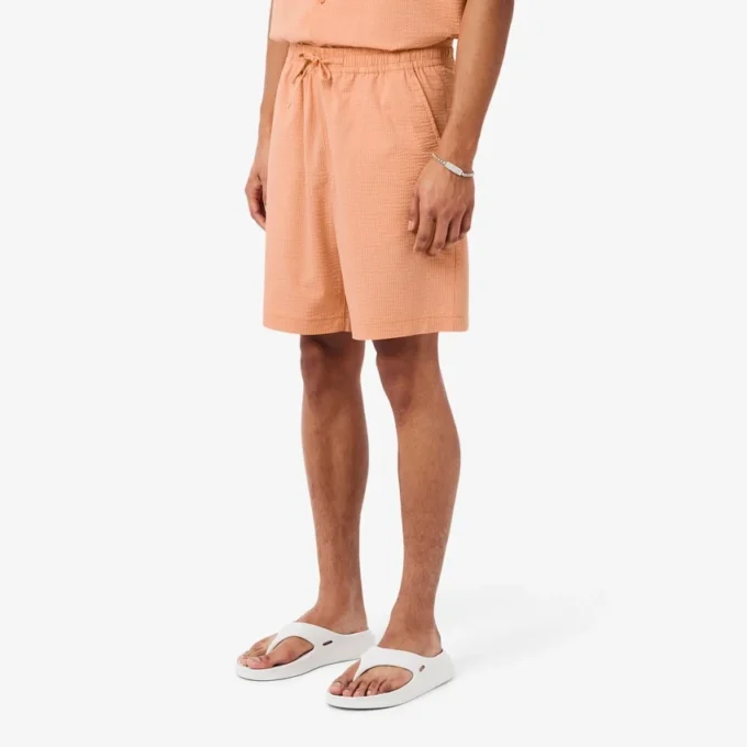 Shorts i bomullsseersucker Shorts i bomullsseersucker