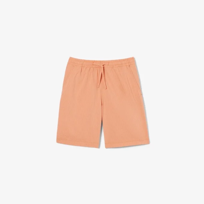 Shorts i bomullsseersucker Shorts i bomullsseersucker