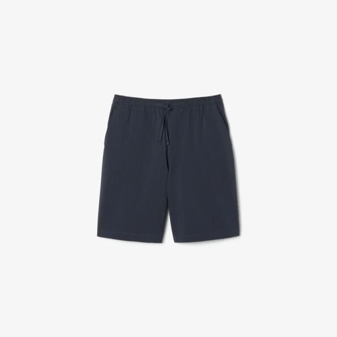 Shorts i bomullsseersucker Shorts i bomullsseersucker