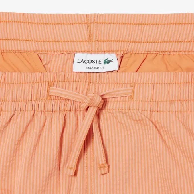 Shorts i bomullsseersucker Shorts i bomullsseersucker
