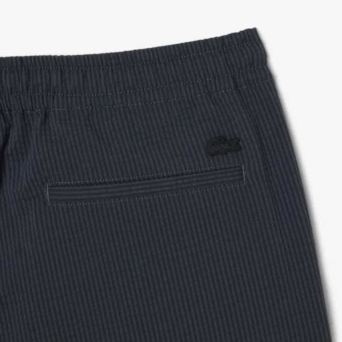 Shorts i bomullsseersucker Shorts i bomullsseersucker