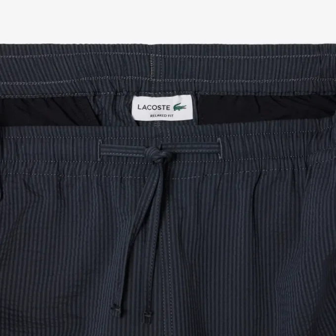 Shorts i bomullsseersucker Shorts i bomullsseersucker