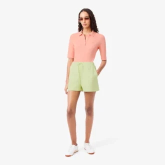 Shorts i dubbelsidig jersey