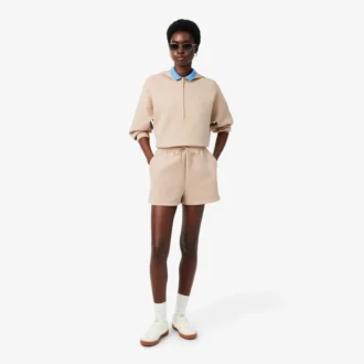 Shorts i dubbelsidig jersey