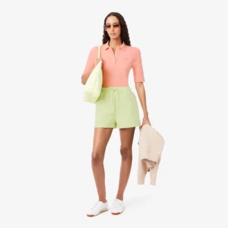 Shorts i dubbelsidig jersey