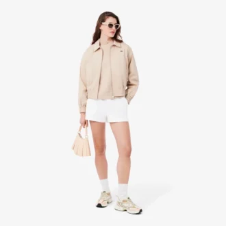 Shorts i dubbelsidig jersey