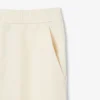 Shorts i linneblandad twill med normal passform