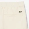 Shorts i linneblandad twill med normal passform