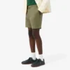 Shorts i stretchbomull med normal passform