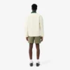 Shorts i stretchbomull med normal passform