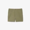 Shorts i stretchbomull med normal passform