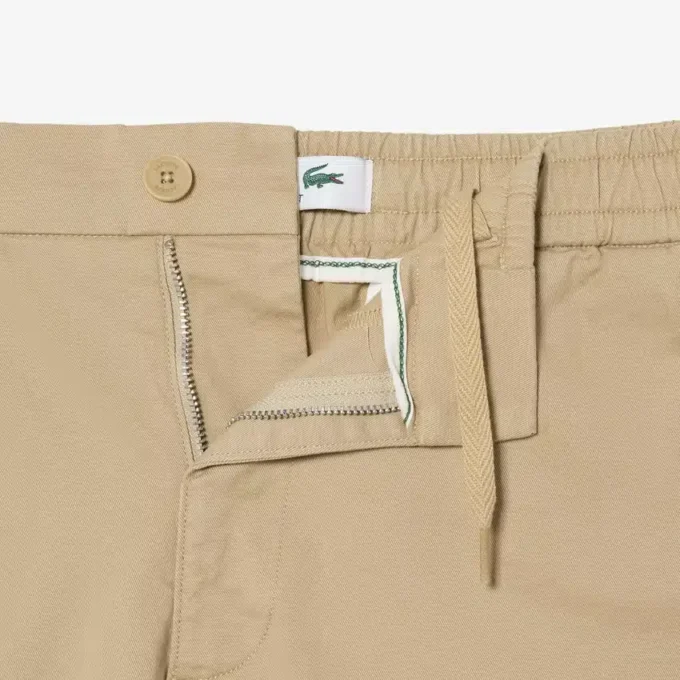 Shorts i stretchbomull med normal passform Shorts i stretchbomull med normal passform