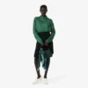 Sidenhalsduk med catwalk-tryck Sidenhalsduk med catwalk-tryck