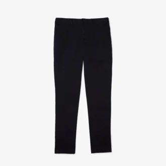 Slim fit-byxor i stretchbomull för herr