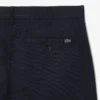 Slim fit-byxor i stretchbomull för herr
