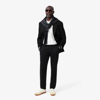 Slim fit-byxor i stretchbomull för herr Slim fit-byxor i stretchbomull för herr