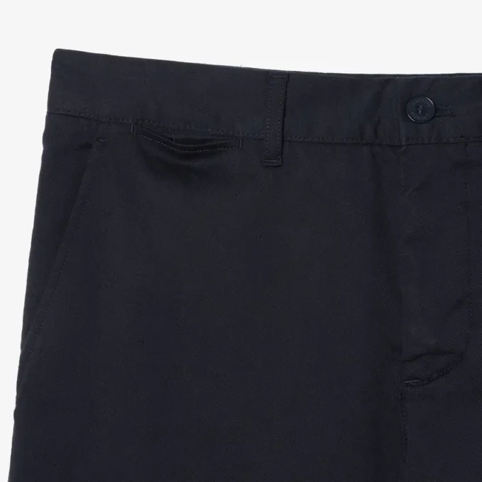 Slim fit-byxor i stretchbomull för herr