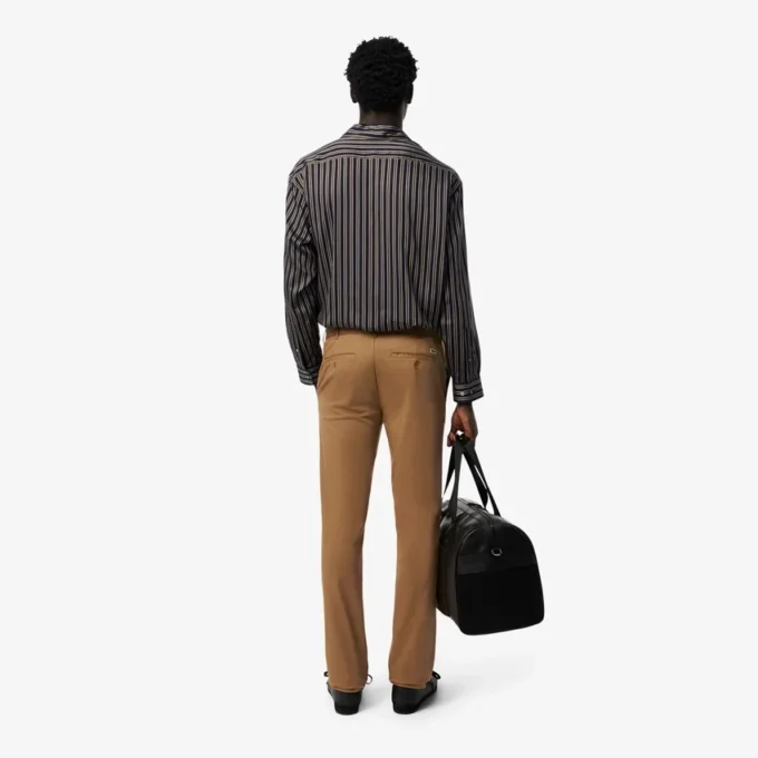 Slim fit-byxor i stretchbomull för herr Slim fit-byxor i stretchbomull för herr
