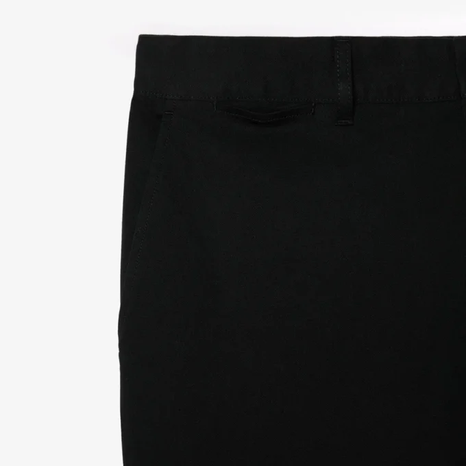 Slim fit-byxor i stretchbomull för herr
