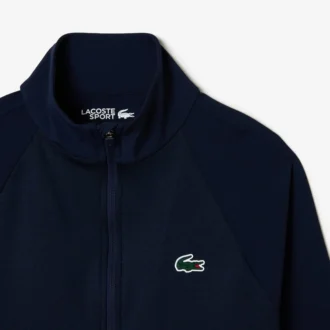 Slim fit golfjacka med dragkedja för dam