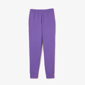 Slim fit-joggingbyxor i ekologisk bomull för herr