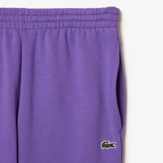 Slim fit-joggingbyxor i ekologisk bomull för herr