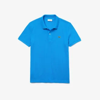 Slim Fit L.12.12 Piqua-pikétröja för herr