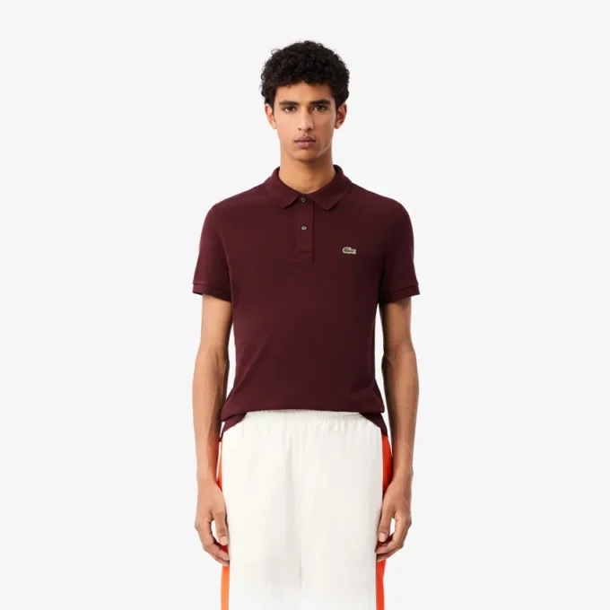 Slim Fit L.12.12 Piqua-pikétröja för herr Slim Fit L.12.12 Piqua-pikétröja för herr