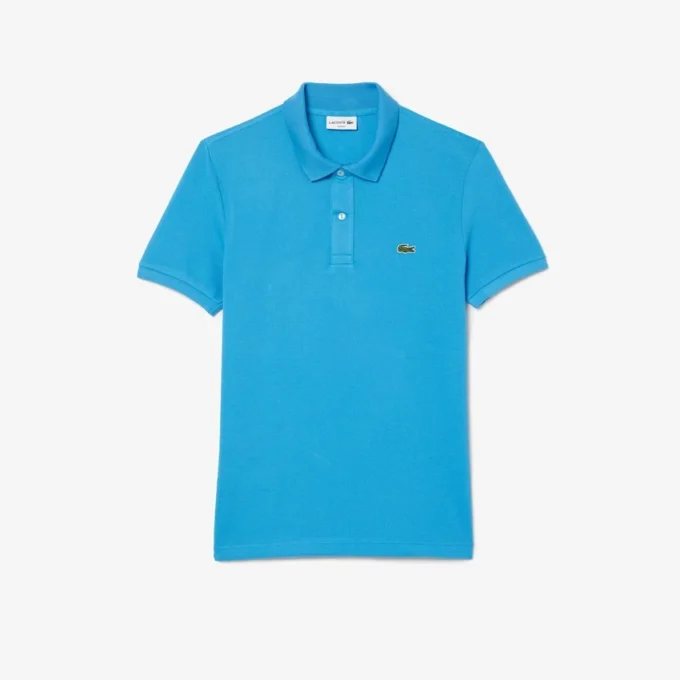 Slim Fit L.12.12 Piqua-pikétröja för herr Slim Fit L.12.12 Piqua-pikétröja för herr