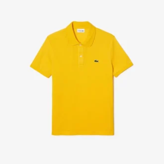 Slim Fit L.12.12 Piqua-pikétröja för herr